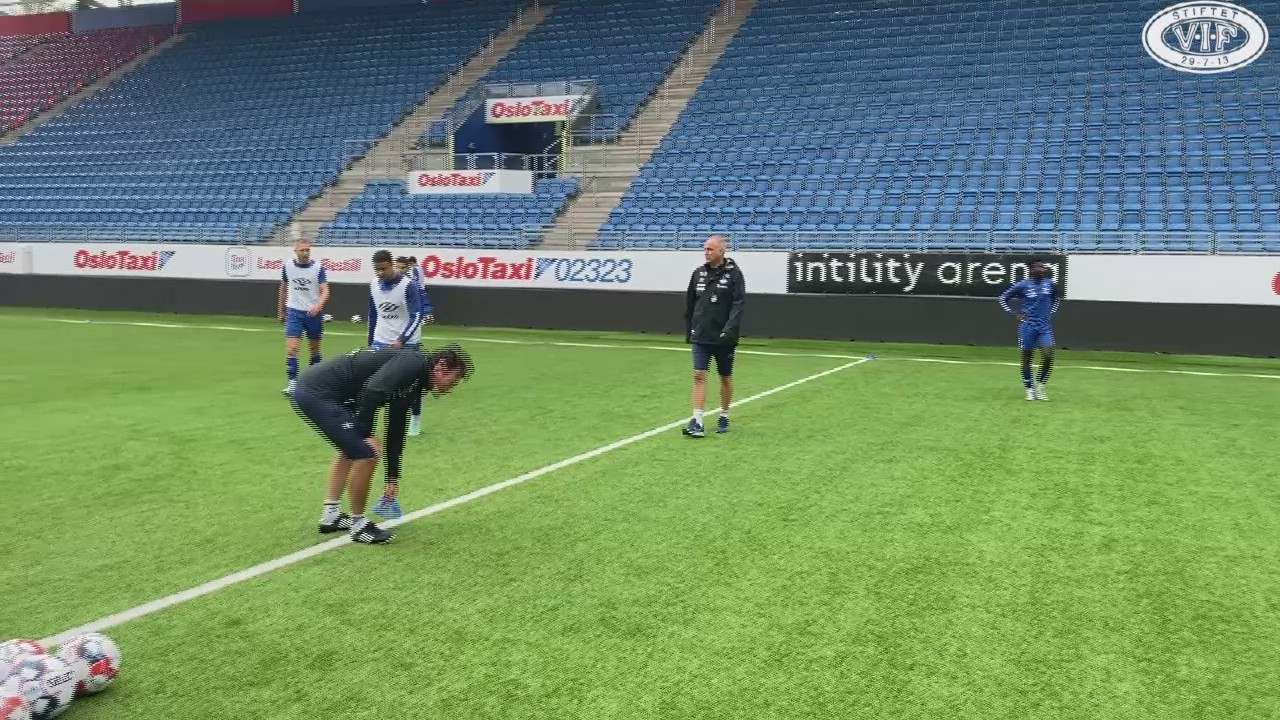 - Vi har trent tøft